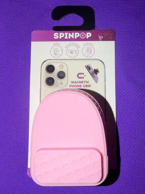 Magnetic Phone Grip - Pink